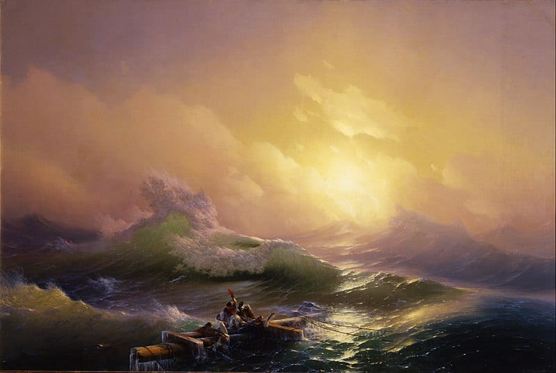 The Ninth Wave By Ivan Aivazovsky