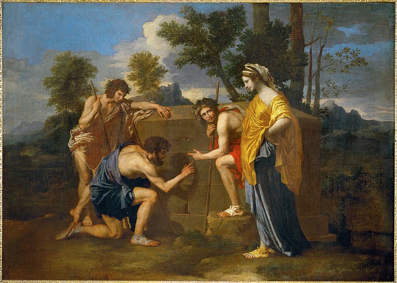 Et In Arcadia Ego By Nicolas Poussin