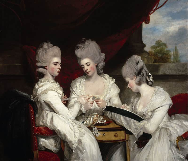 The Ladies Waldegrave By Joshua Reynolds