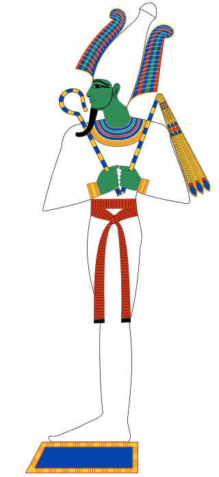 Egyptian god of death, Osiris