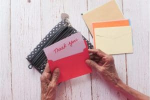 Thank-You Notes for a Retirement Gift