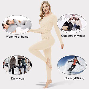 MeetHoo Thermal Underwear For Women image