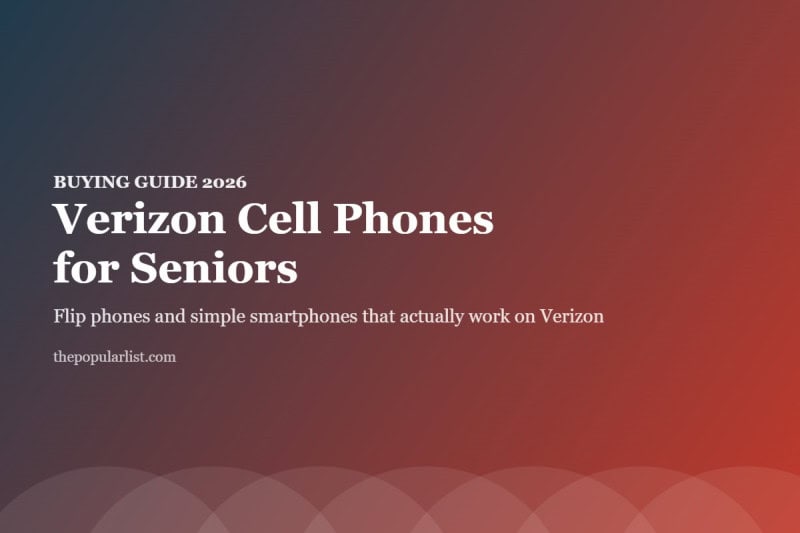 Title card: The Best Verizon Cell Phones for Seniors, buying guide 2026